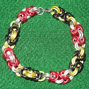 CHAINMAIL BRACELET - BYZANTINE WEAVE
